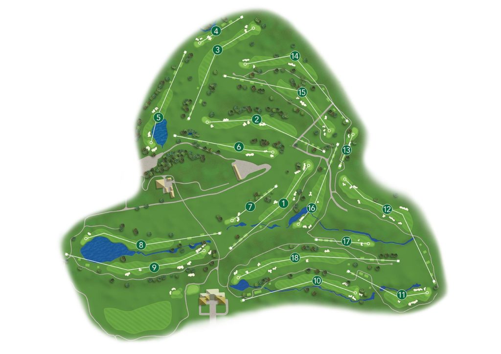 Ryder Cup 2023 route map - GOLF MARCO SIMONE